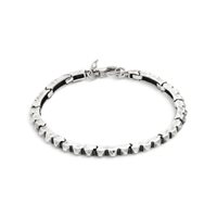 Bracciale Giovanni Raspini Uomo BORCHIE in Argento 12392L - 12392L